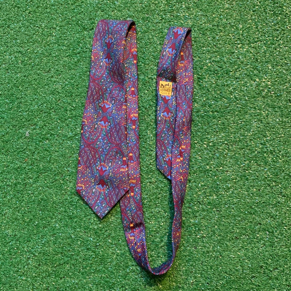 Hermès Silk Neck Tie